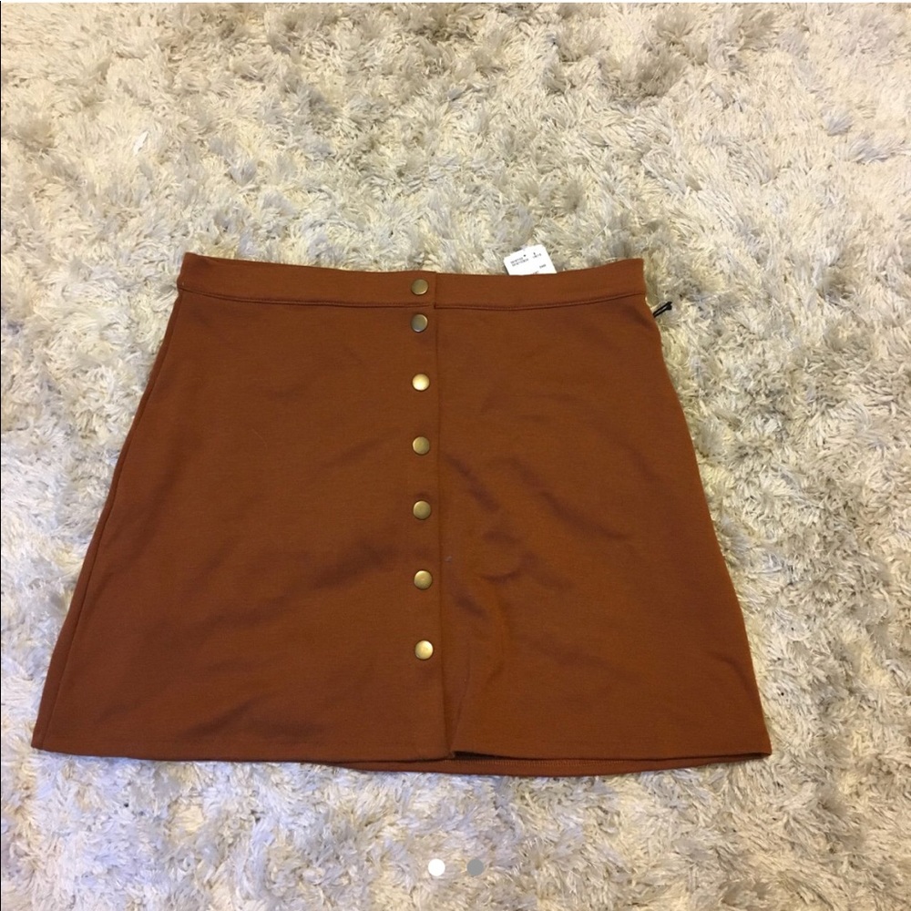 Button Up Skirt